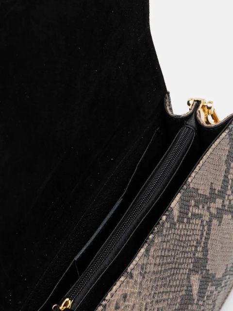 Answear.LAB torebka skórzana kolor beżowy