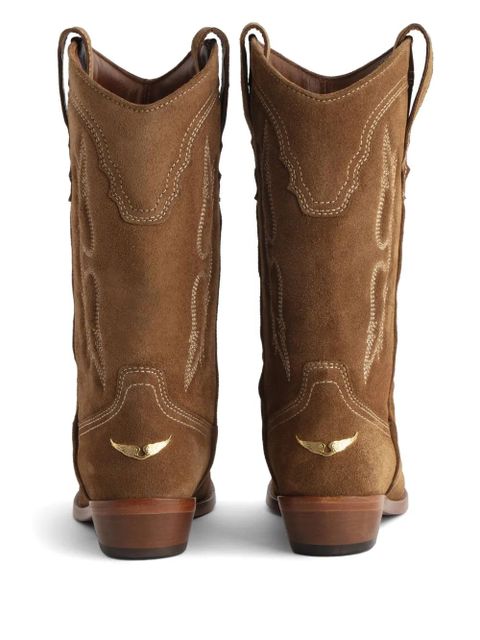 Zadig&Voltaire Western boots - Brown - zdjęcie produktu nr 2