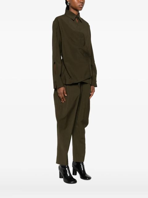 FENDI long-sleeve shirt - Green
