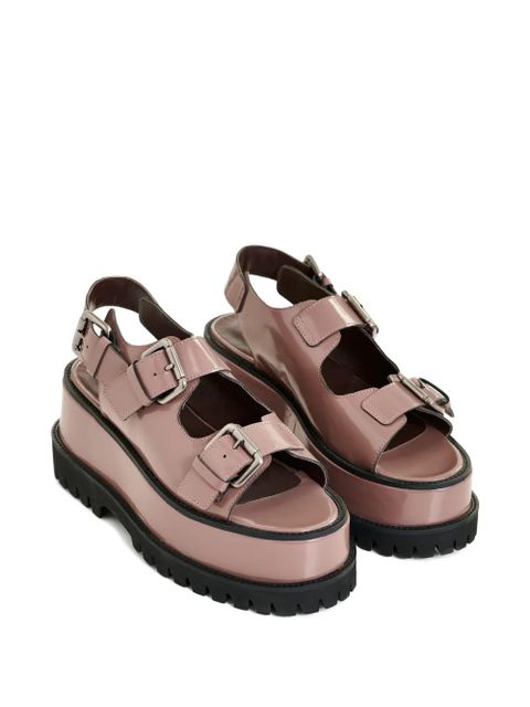 Essentiel Antwerp buckle platform sandals - Pink - zdjęcie produktu nr 2
