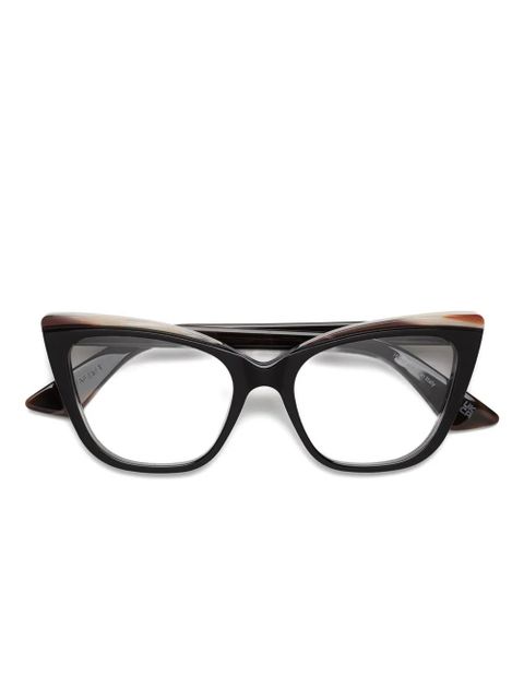 Marni Eyewear cat-eye frame glasses - Brown - zdjęcie produktu nr 1