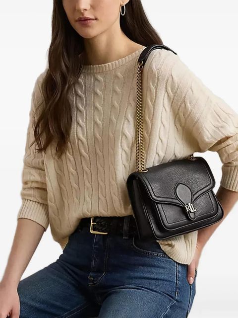 Lauren Ralph Lauren flap-detail chain shoulder bag - Black - zdjęcie produktu nr 1