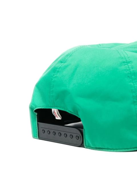 Moncler Grenoble logo-plaque detail baseball cap - Green - zdjęcie produktu nr 2
