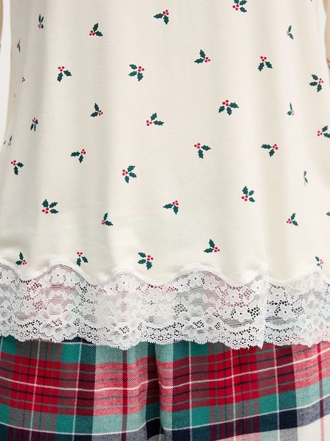 United Colors of Benetton longsleeve piżamowy damska kolor beżowy 32V93M07V