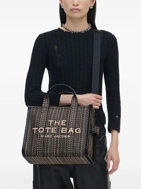 Marc Jacobs The Monogram Jacquard Medium Tote bag - Black - zdjęcie produktu nr 2