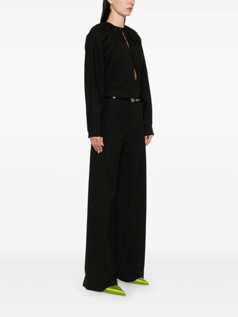 Gucci keyhole-neck jumpsuit - Black