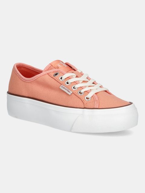 Calvin Klein Jeans tenisówki VULC FLATFORM CTN LOGO TAG - zdjęcie produktu nr 2