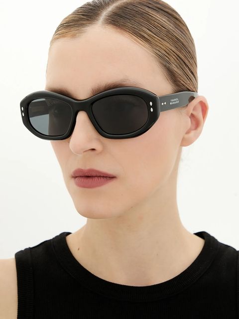 Isabel Marant okulary przeciwsłoneczne damskie kolor czarny IM 0237/S