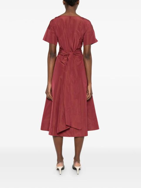 Weekend Max Mara draped dress - Red
