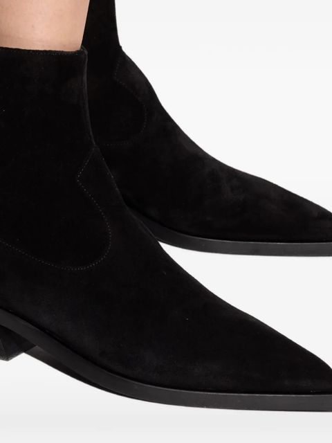 ANINE BING 45mm pointed-toe boots - Black