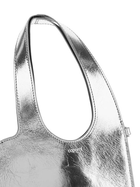 Coperni Baby Heart metallic tote bag - Grey - zdjęcie produktu nr 2