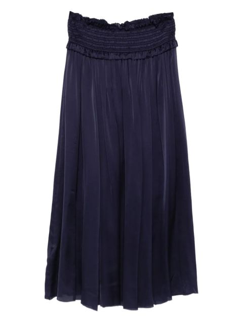 ZIMMERMANN Dream shirred skirt - Blue