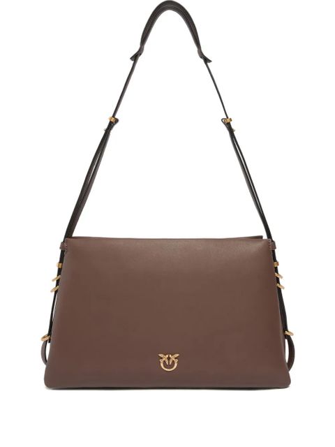PINKO leather shoulder bag - Brown - zdjęcie produktu nr 1