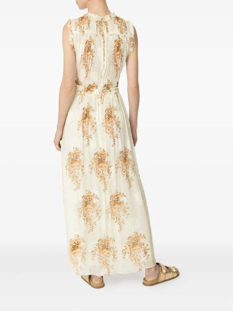 Ulla Johnson Kasia floral-print dress - Neutrals
