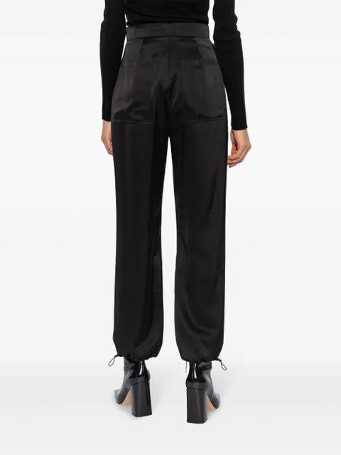 Max Mara Tay tapered-leg trousers - Black