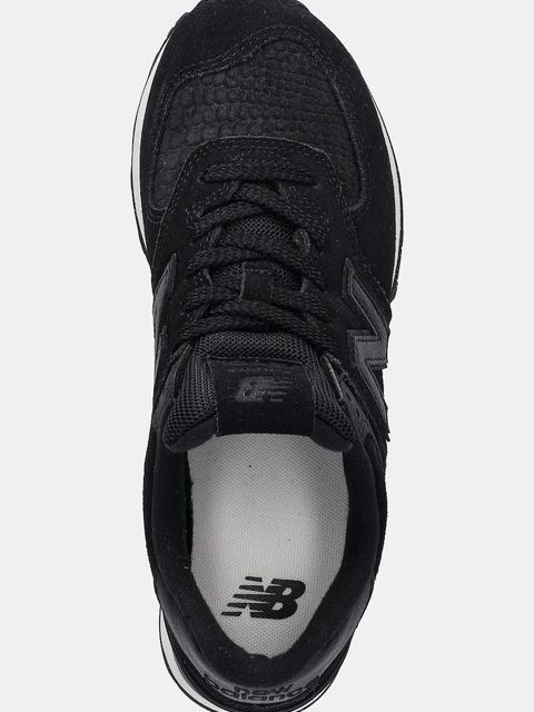 New Balance sneakersy 574 damskie kolor czarny WL574PSS