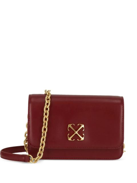 Off-White logo detail shoulder bag - Red - zdjęcie produktu nr 1