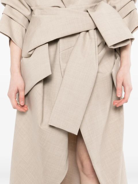 A.W.A.K.E. Mode asymmetric skirt - Neutrals