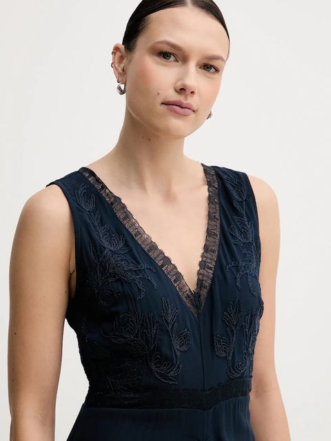 Pedro del Hierro sukienka kolor granatowy maxi rozkloszowana 3812202 - zdjęcie produktu nr 2