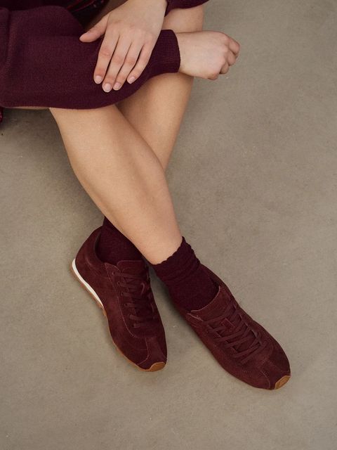 Medicine sneakersy kolor bordowy - zdjęcie produktu nr 1