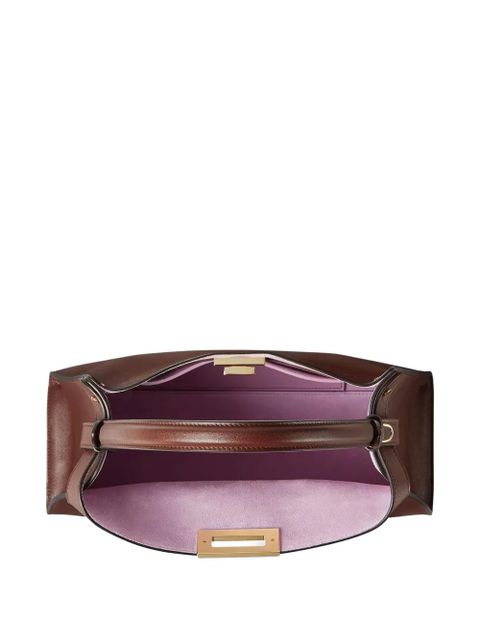 FENDI Way leather tote bag - Brown