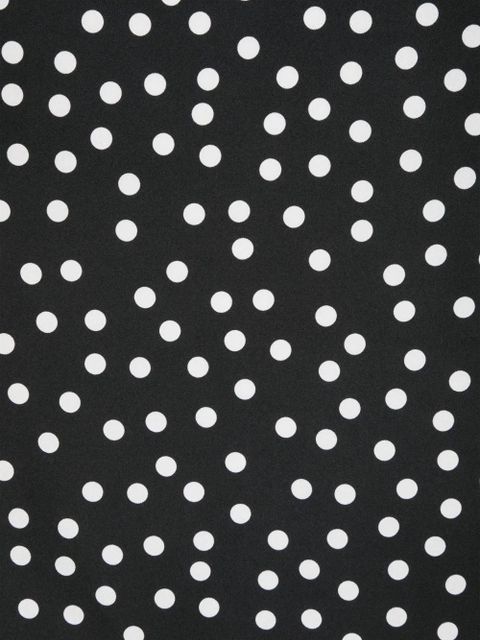 Dolce & Gabbana polka-dot silk scarf - Black - zdjęcie produktu nr 2