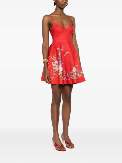 ZIMMERMANN Patience mini dress - Red - zdjęcie produktu nr 2
