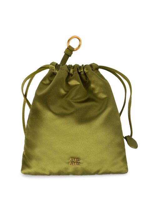 Miu Miu Edera clutch bag - Green