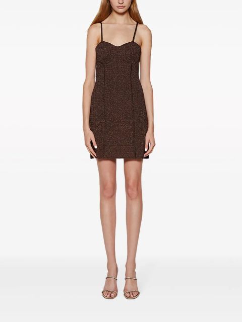 Givenchy signature 4G jacquard minidress - Brown