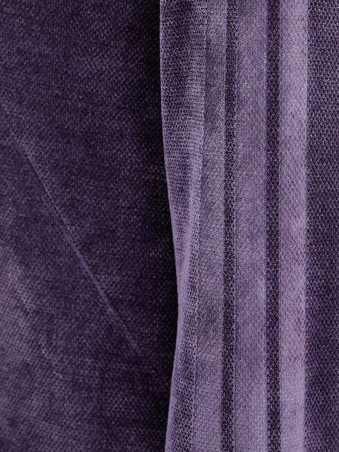 adidas bluza welurowa Tiro damska kolor fioletowy gładka JM1816