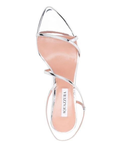 Aquazzura 50mm Tease sandals - Silver