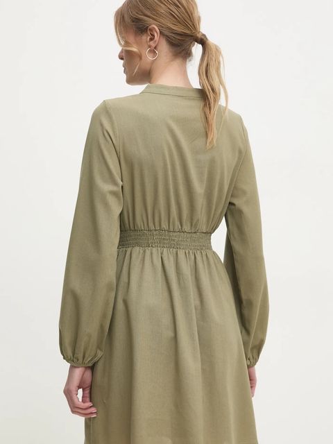 Answear.LAB sukienka z lnem