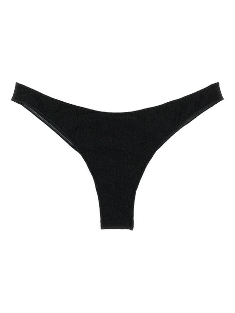 MC2 Saint Barth Naomi lurex bikini bottoms - Black - zdjęcie produktu nr 1