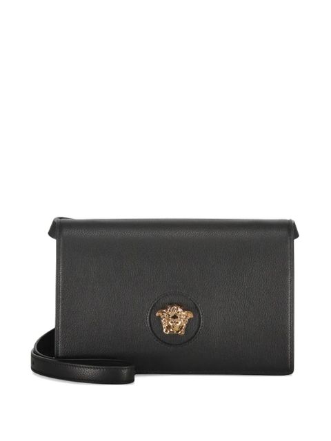 Versace logo leather mini bag - Black - zdjęcie produktu nr 2