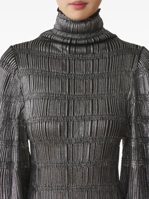 Lanvin high-neck maxi dress - Black