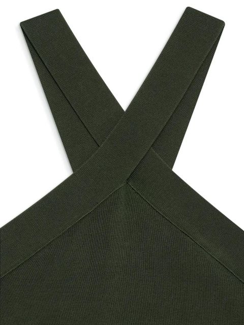 ANINE BING Brea knitted top - Green