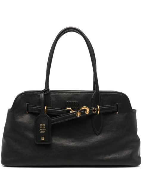 Miu Miu Aventure tote bag - Black