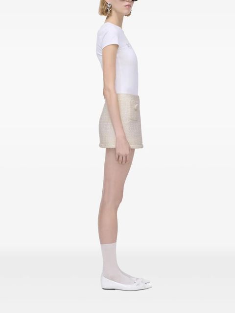 Marc Jacobs tweed mini skirt - Neutrals - zdjęcie produktu nr 2