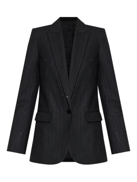 Zadig&Voltaire Valse pinstripe blazer - Black - zdjęcie produktu nr 1
