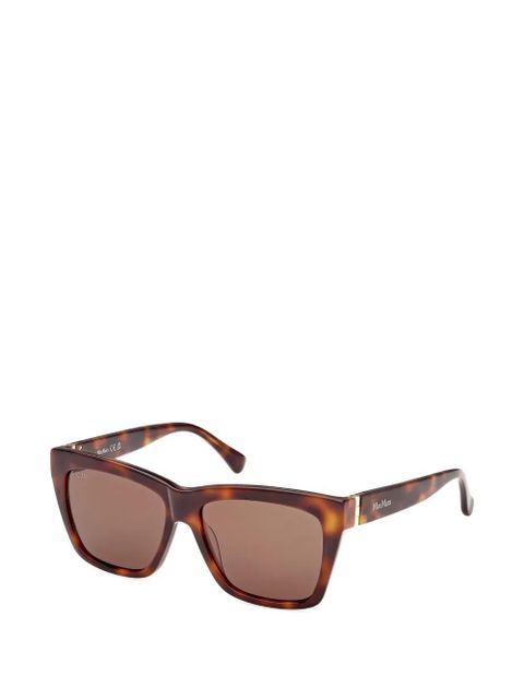 Max Mara Eyewear square-frame sunglasses - Brown - zdjęcie produktu nr 2
