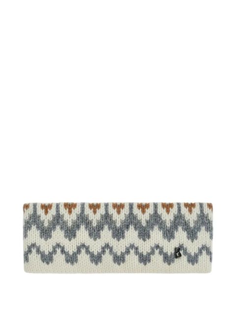 BOGNER zig-zag logo headband - Neutrals - zdjęcie produktu nr 1