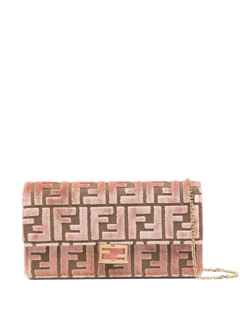 FENDI Baguette jacquard clutch bag - Pink - zdjęcie produktu nr 2
