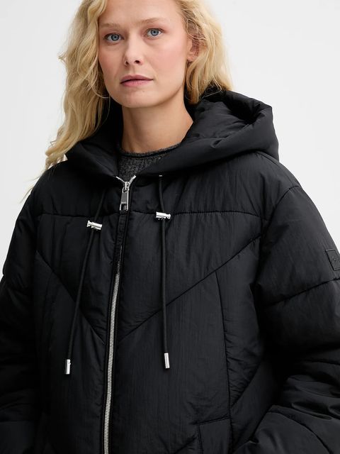 BOSS Orange kurtka kolor czarny zimowa 50548027