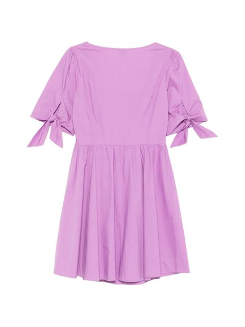 PINKO tie-sleeve button dress - Purple - zdjęcie produktu nr 2