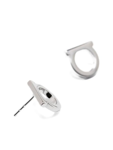 Ferragamo L Gancini earrings - Silver - zdjęcie produktu nr 2