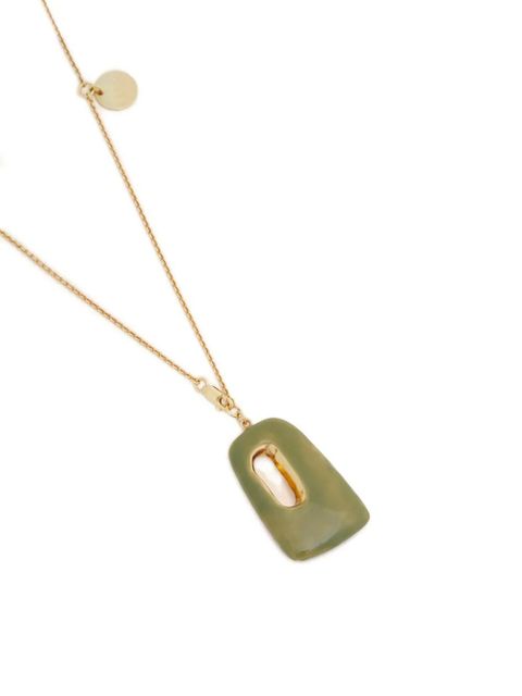 Marni trapeze pendant chain necklace - Gold - zdjęcie produktu nr 2