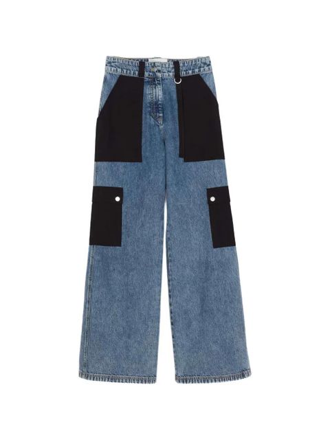 3.1 Phillip Lim panelled jeans - Blue - zdjęcie produktu nr 1