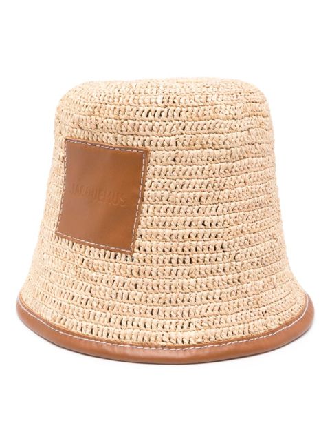 Jacquemus Le Bob Soli bucket hat - Neutrals - zdjęcie produktu nr 1