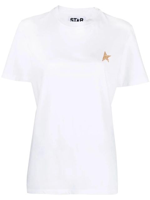 Golden Goose star-print T-shirt - White - zdjęcie produktu nr 1