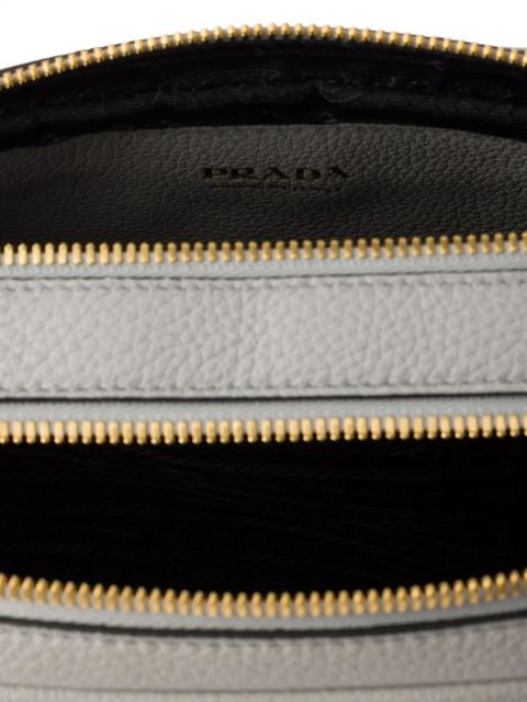 Prada small logo-detail shoulder bag - Grey